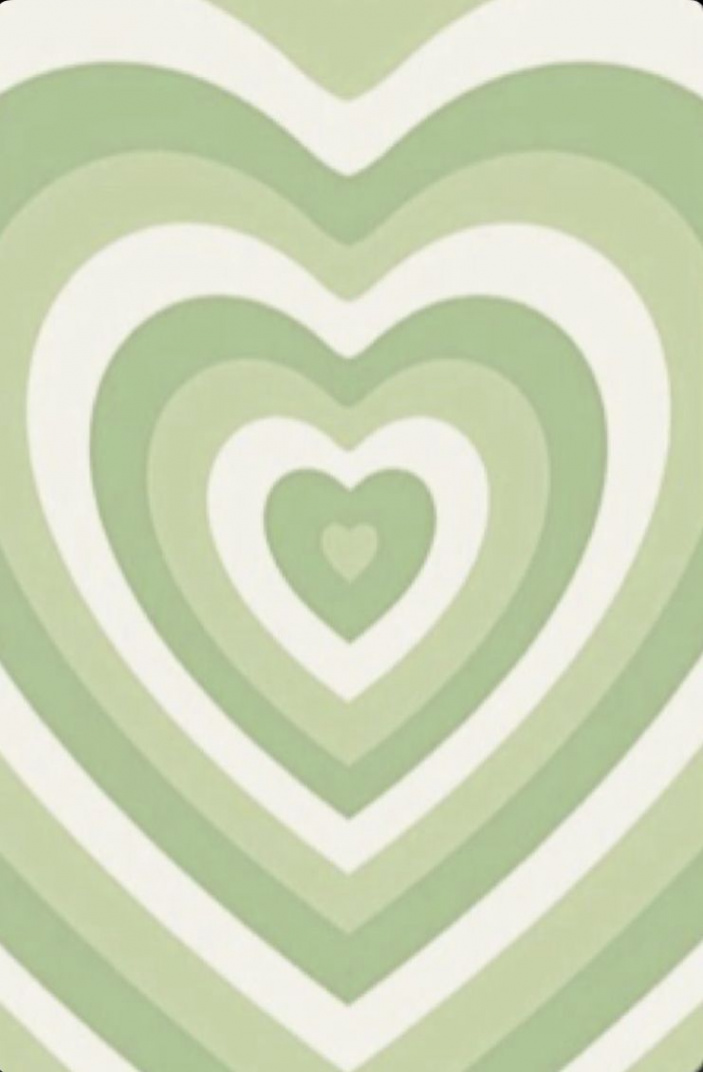 Green heart wallpaper💚  Heart wallpaper, Preppy wallpaper