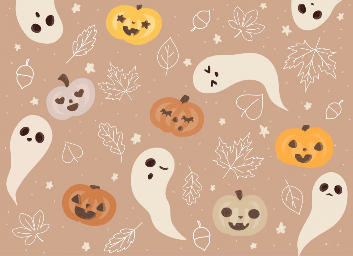 Halloween desktop wallpaper  Halloween desktop wallpaper, Cute