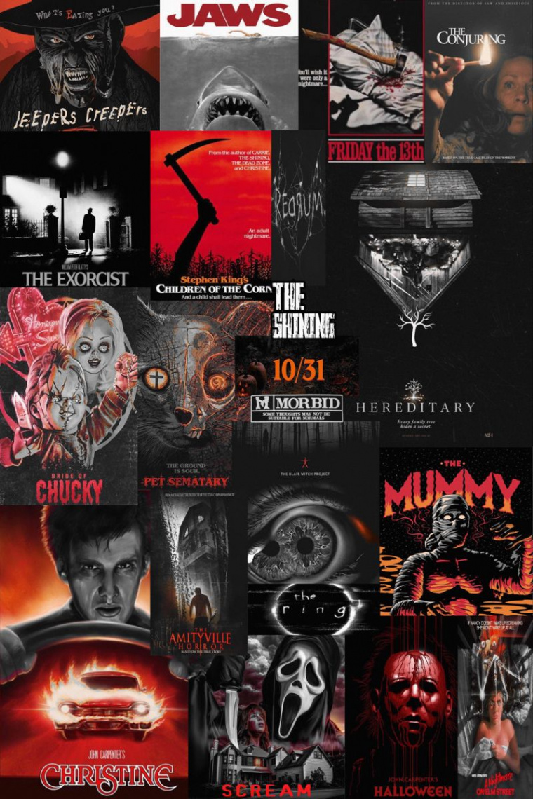 Halloween Wallpaper  Horror movie icons, Scary wallpaper