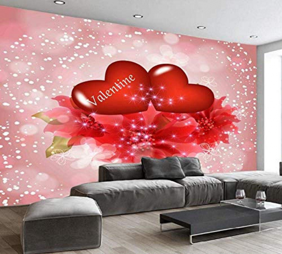 Heart to Heart Love Decorative Wall Custom D Wedding Party Decoration Wall  Picture Romantic Valentine