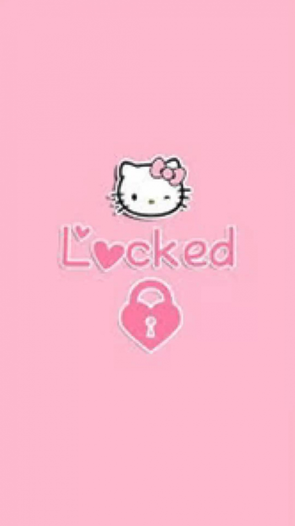 Hello kitty lock screen  Pink wallpaper hello kitty, Hello kitty