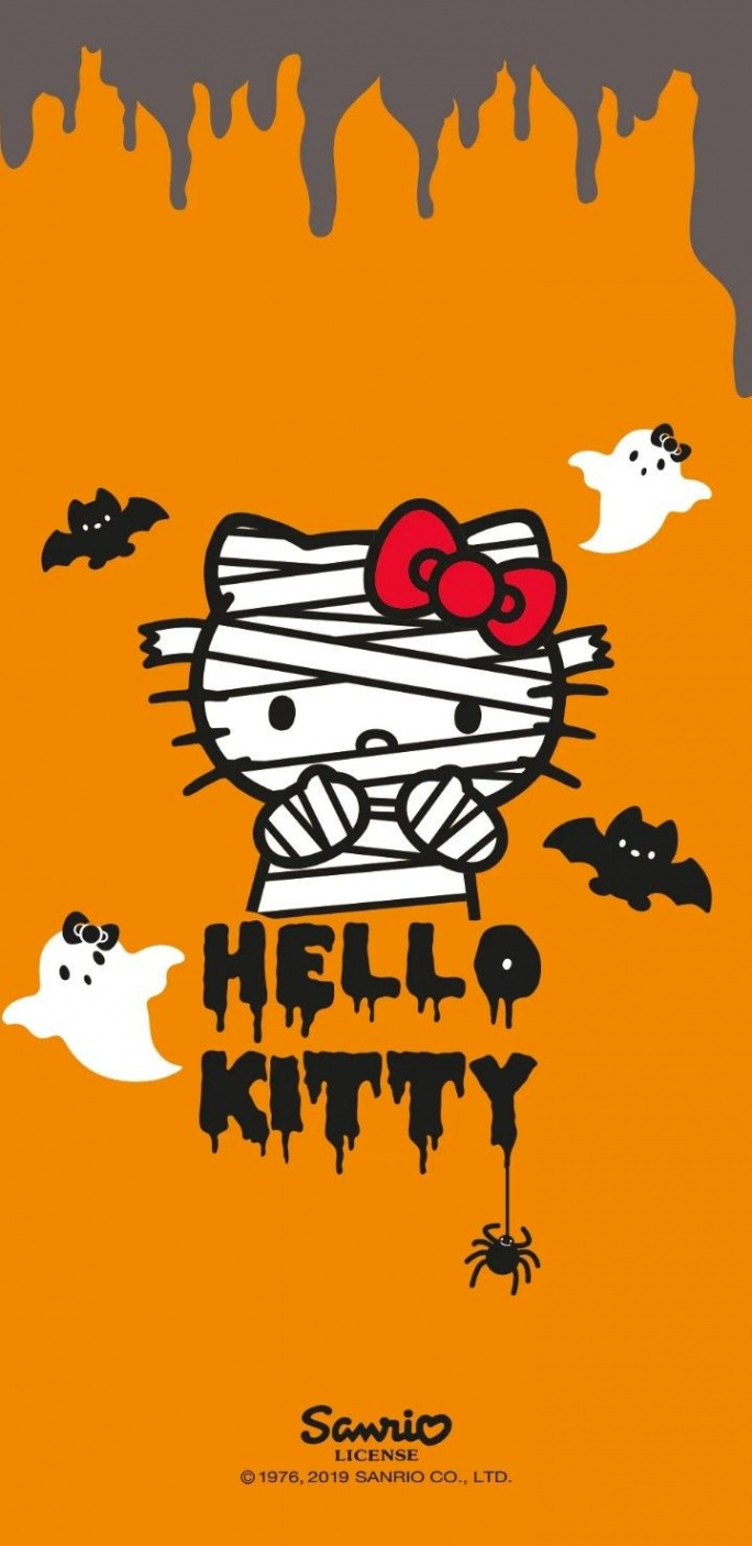 Hello Kitty Scary Halloween Wallpaper  Hello kitty halloween