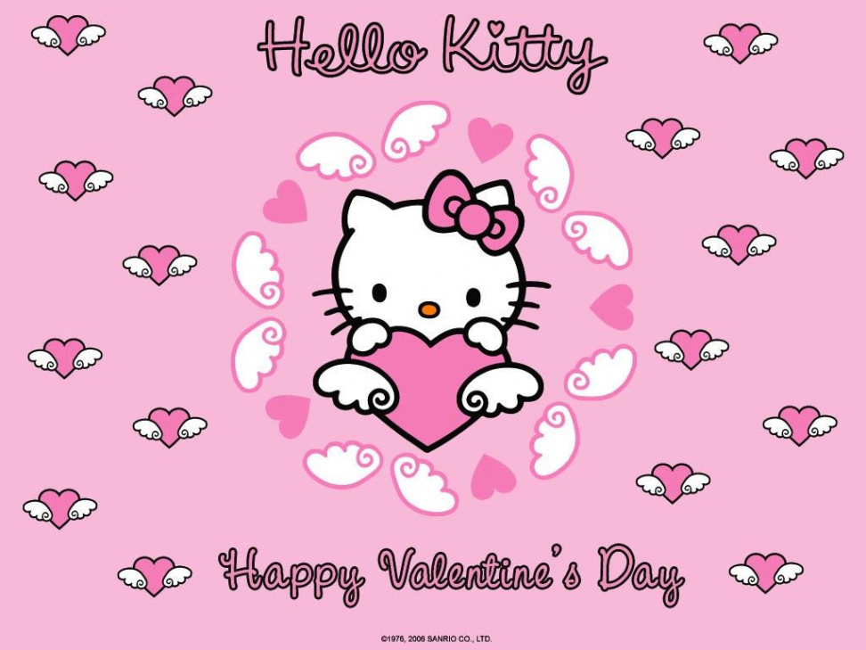 Hello Kitty Valentine Wallpapers  Hello kitty backgrounds, Hello