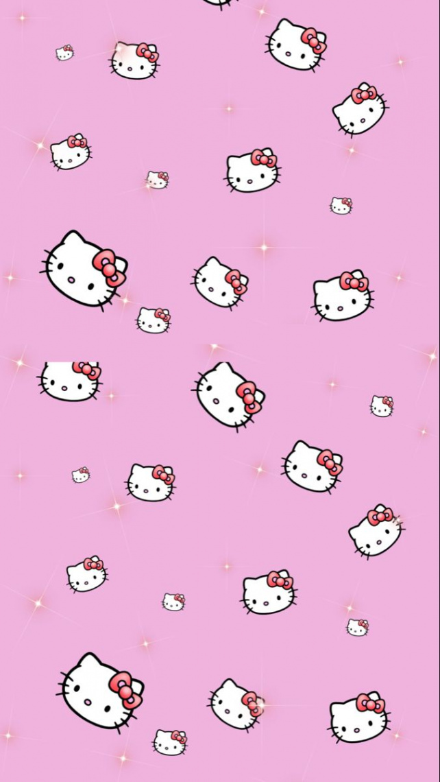 hello kitty wallpaper ☮️💒  Walpaper hello kitty, Hello kitty