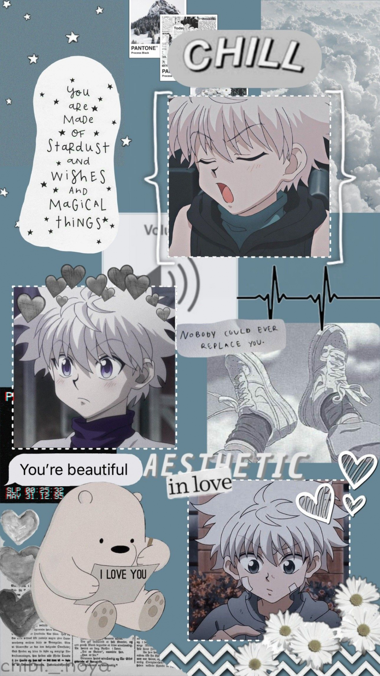 HUNTER X HUNTER > Killua aesthetic wallpaper  Anime guys, Anime