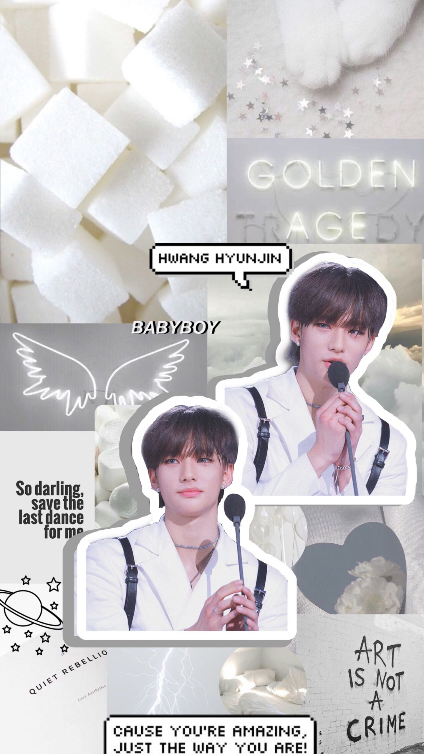 hyunjin white aesthetic  Save the last dance, White aesthetic