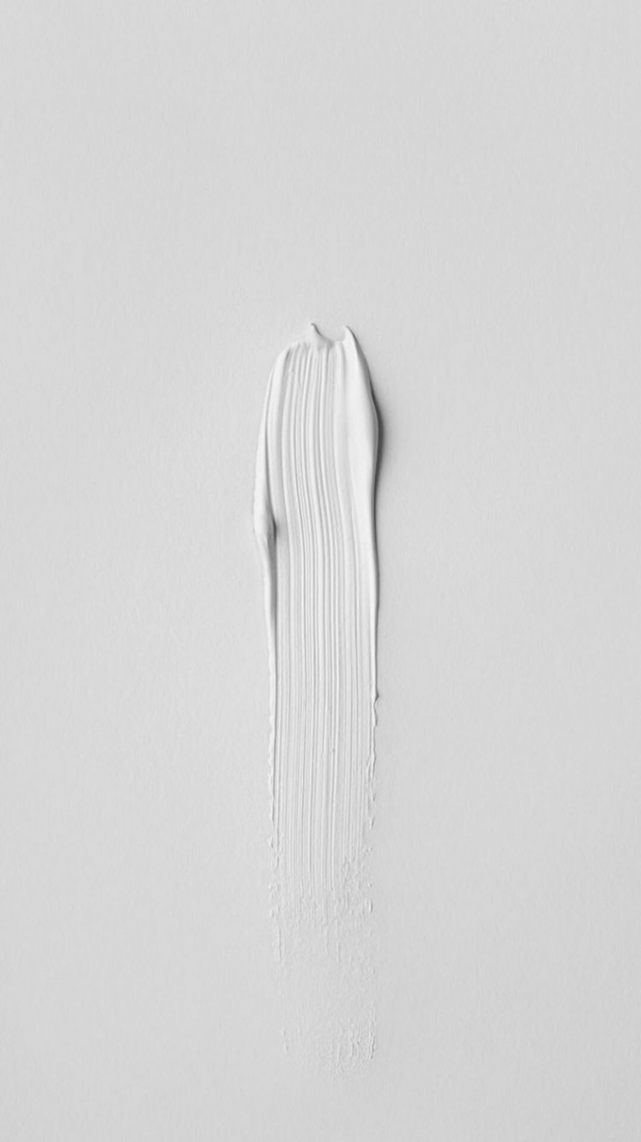 iPhone Art Paint Minimalistic White - Wallpaper  Белый обои