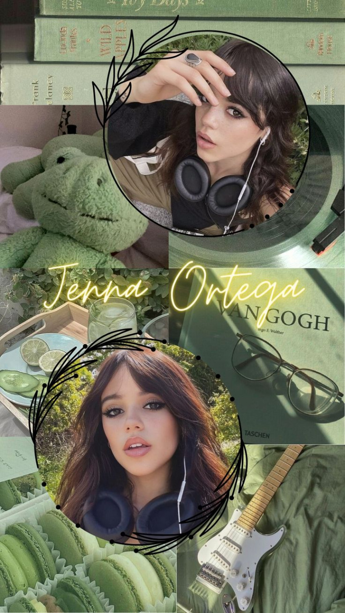 Jenna Ortega wallpaper🌿✨ em   Atrizes, Tela de fundo