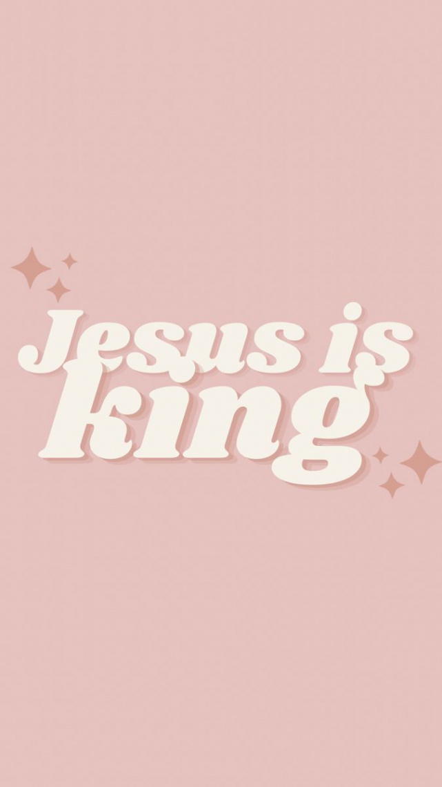 Jesus is King wallpaper  Jesus, Preppy wallpaper, Bible verse