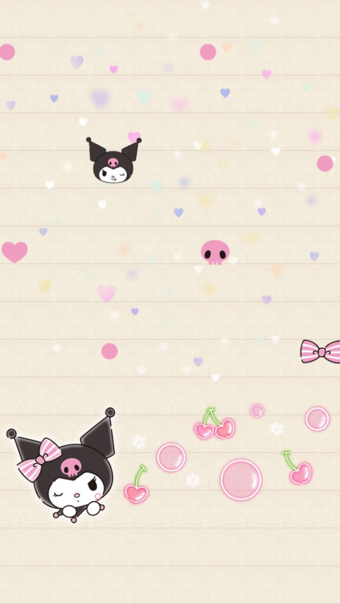 Kuromi  Hello kitty art, Sanrio wallpaper, Anime wallpaper