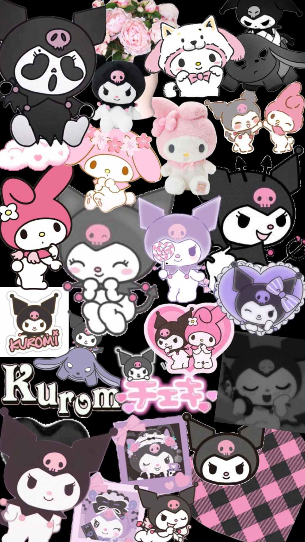 Kuromi in   Hello kitty art, Hello kitty wallpaper, Cute