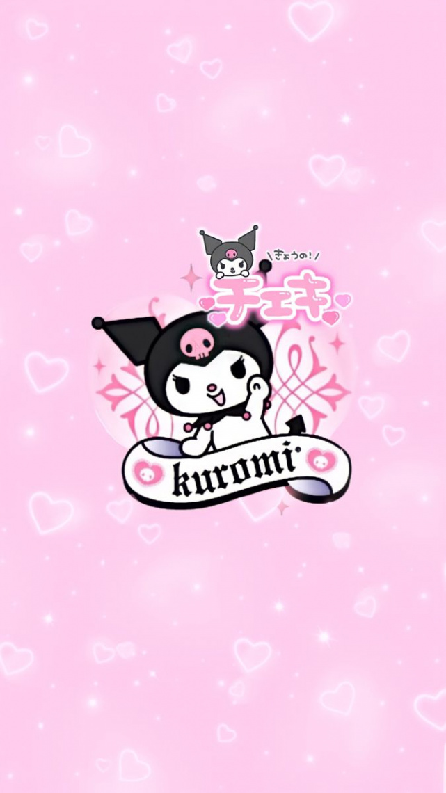 kuromi lock screen  Hello kitty iphone wallpaper, Hello kitty