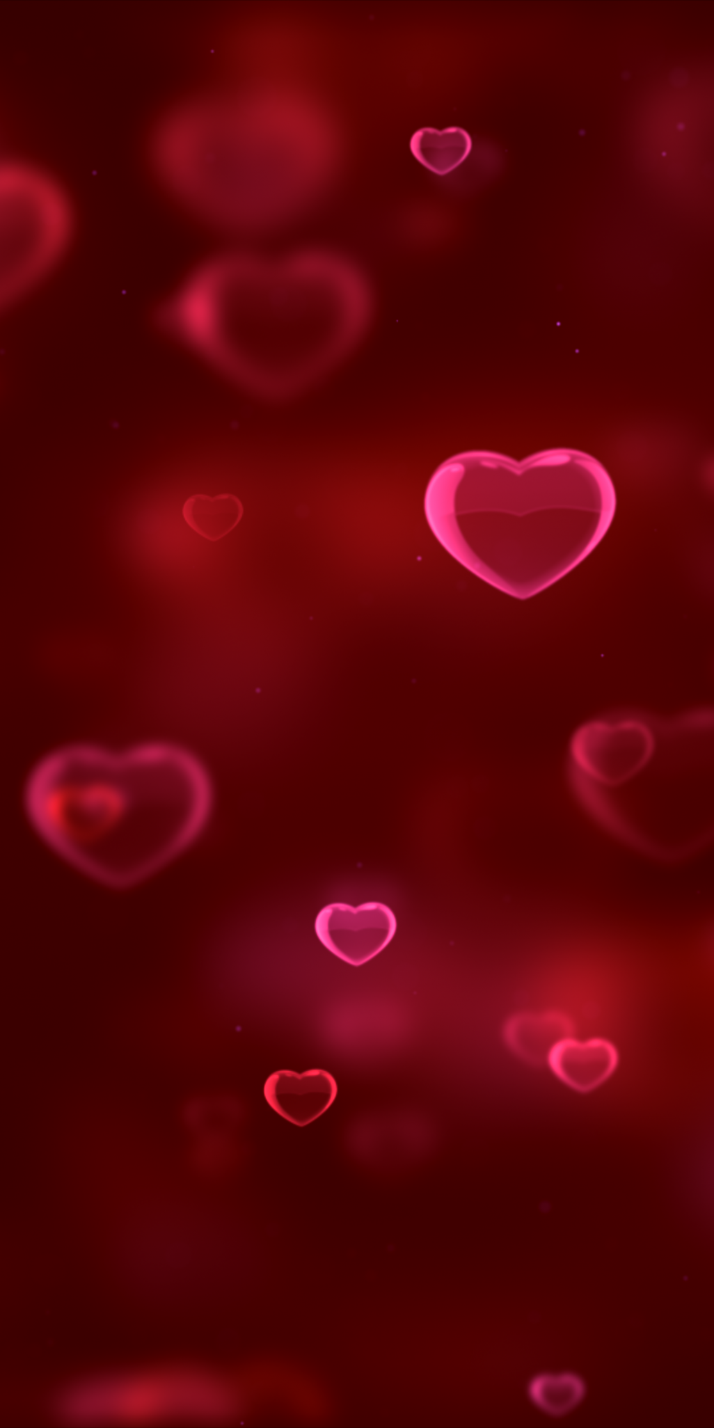 Love, red hearts, girly pink, blur, x wallpaper  Сердце