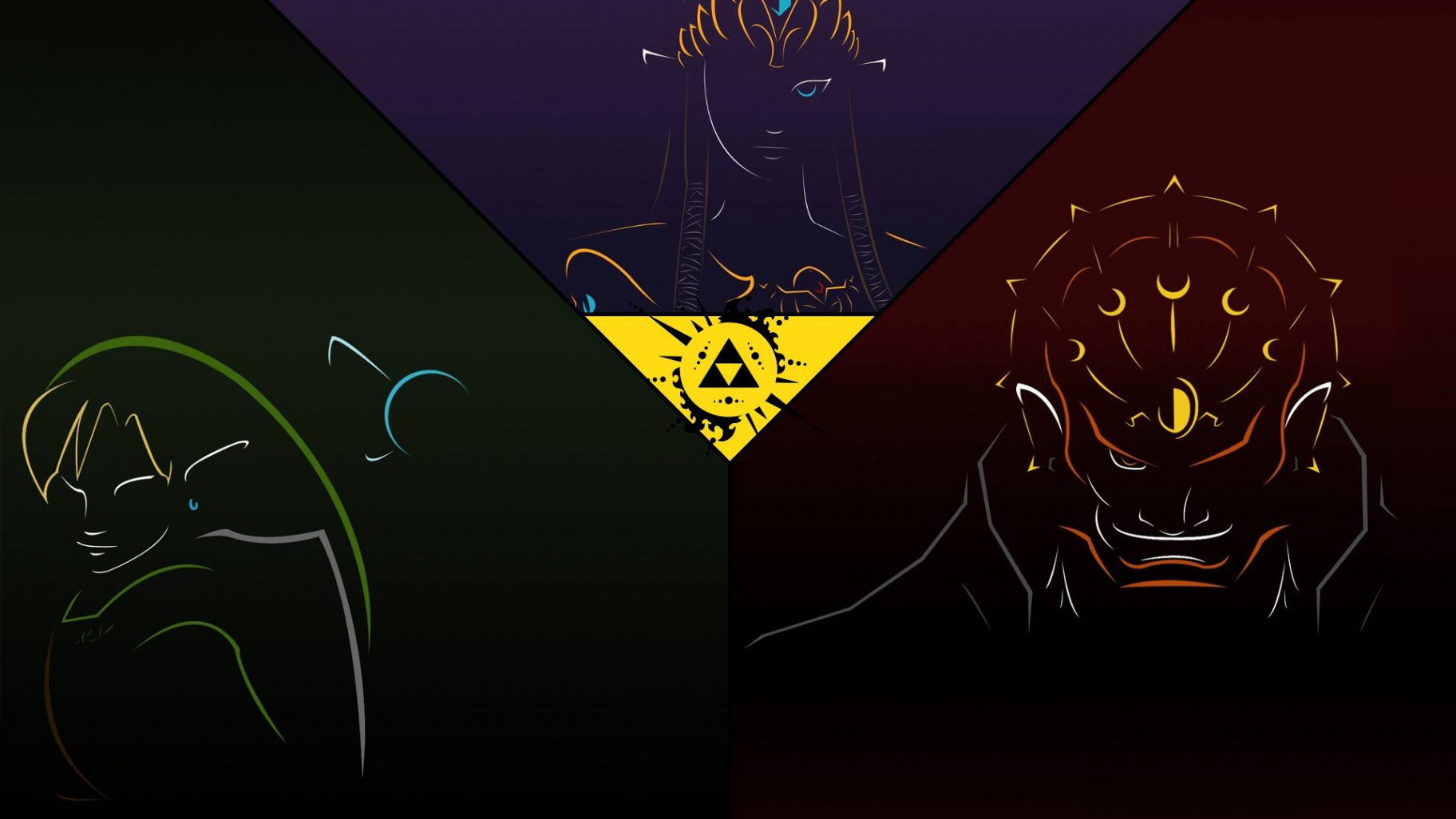 Minimalist Compilation Wallpaper [x] : r/zelda