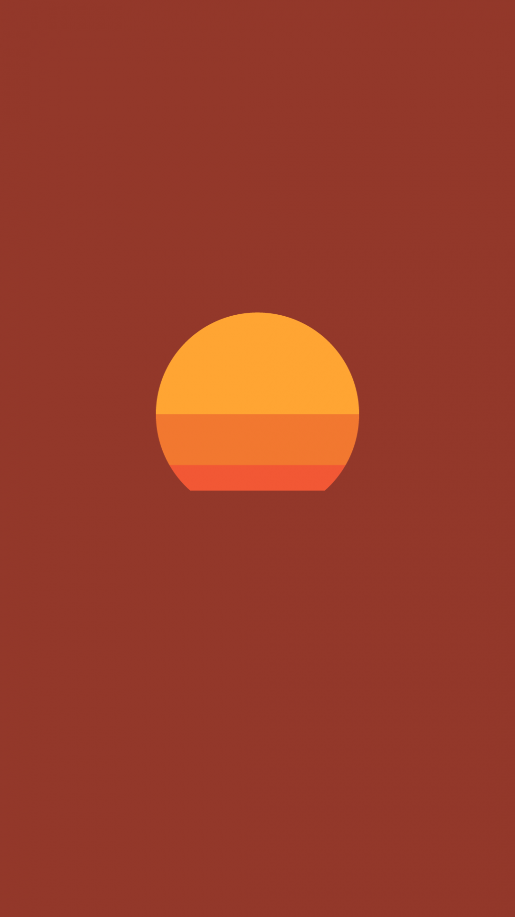 Minimalist Sunset Wallpaper [OC]  Sunset wallpaper, Beautiful