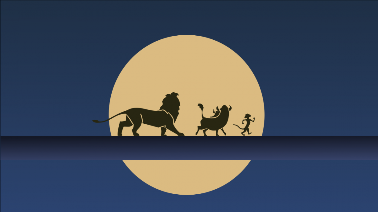 My minimalist Hakuna Matata Wallpaper I   Disney desktop