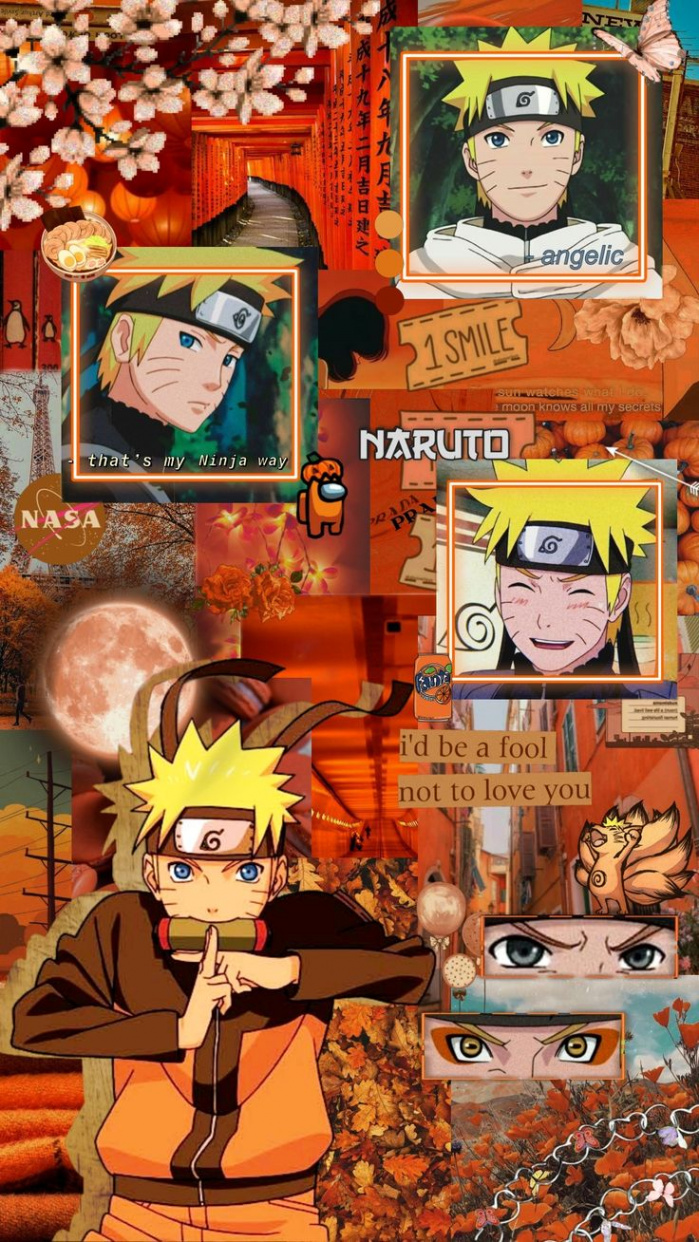 Naruto Uzumaki aesthetic wallpaper  Naruto and sasuke, Naruto, Kolaj