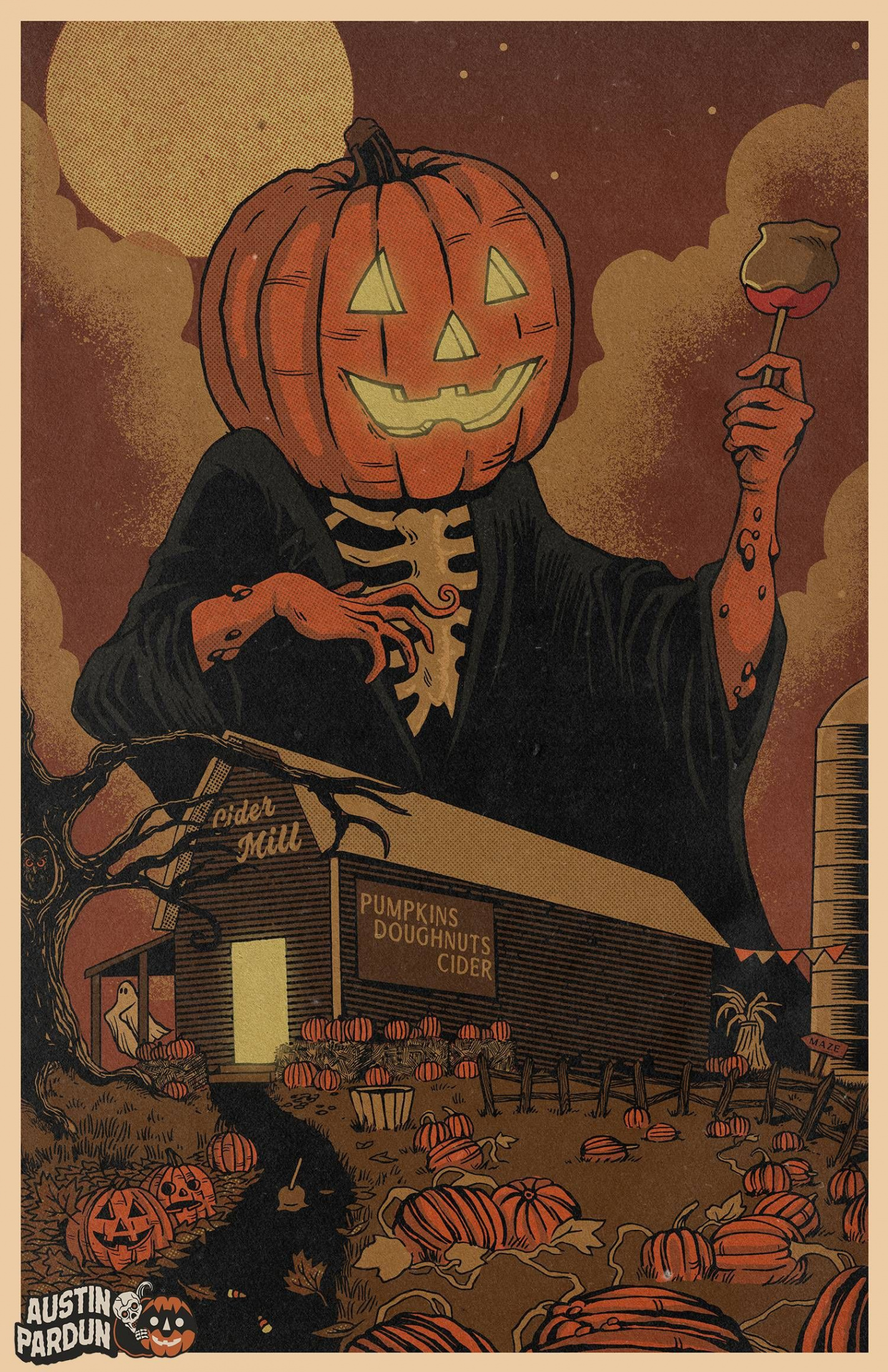 Old style Halloween illustration  Halloween art, Halloween