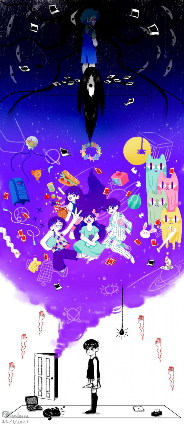 Omori Wallpapers Discover more Aubrey, Games, Hero, Horror Game