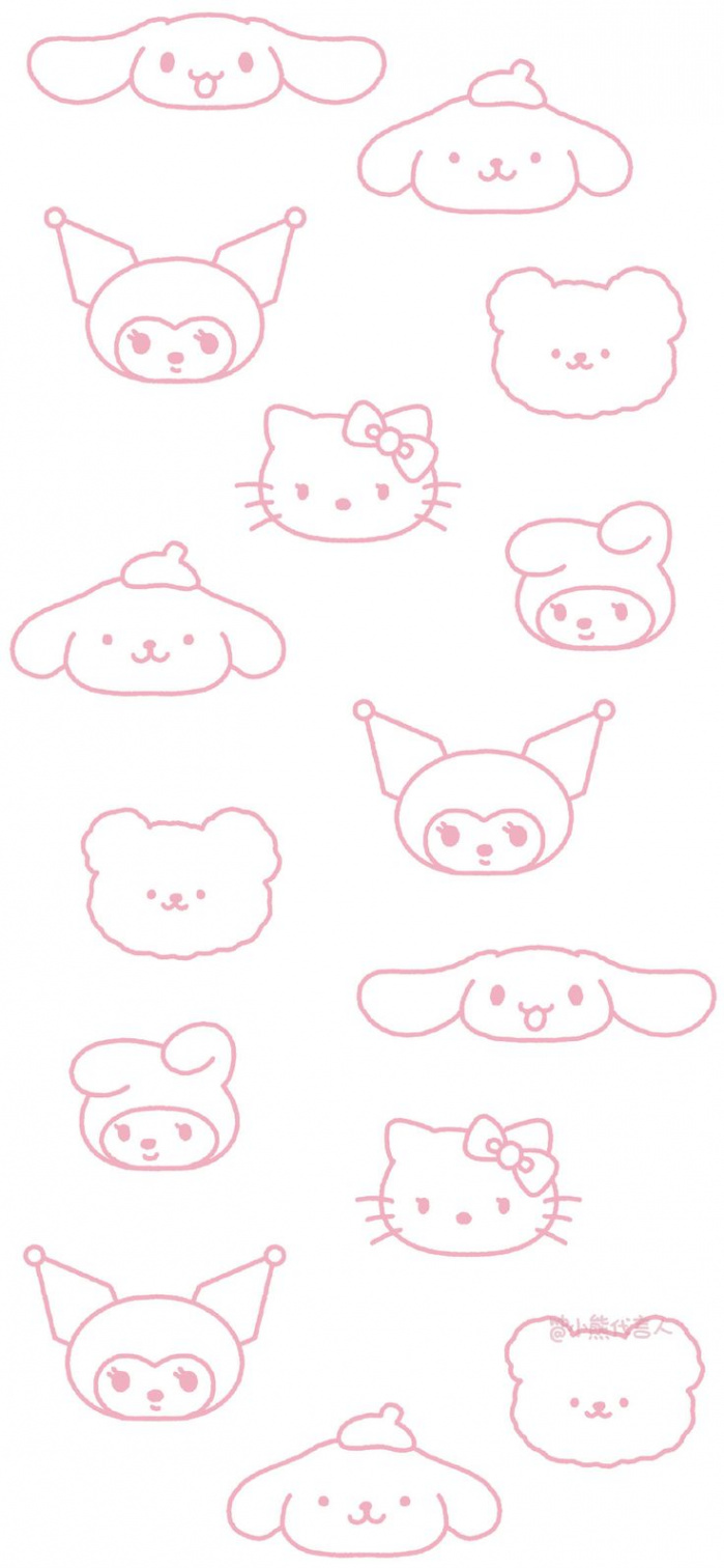 Pin by l e s s ♡ on aesthetic  Hello kitty iphone wallpaper