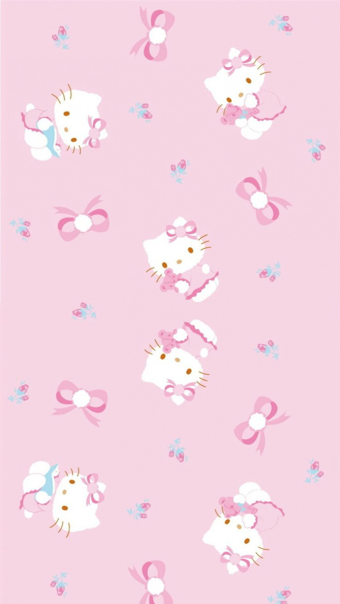 Pin by Sarah Suekawa on ~Hello Kitty~ in   Pink wallpaper