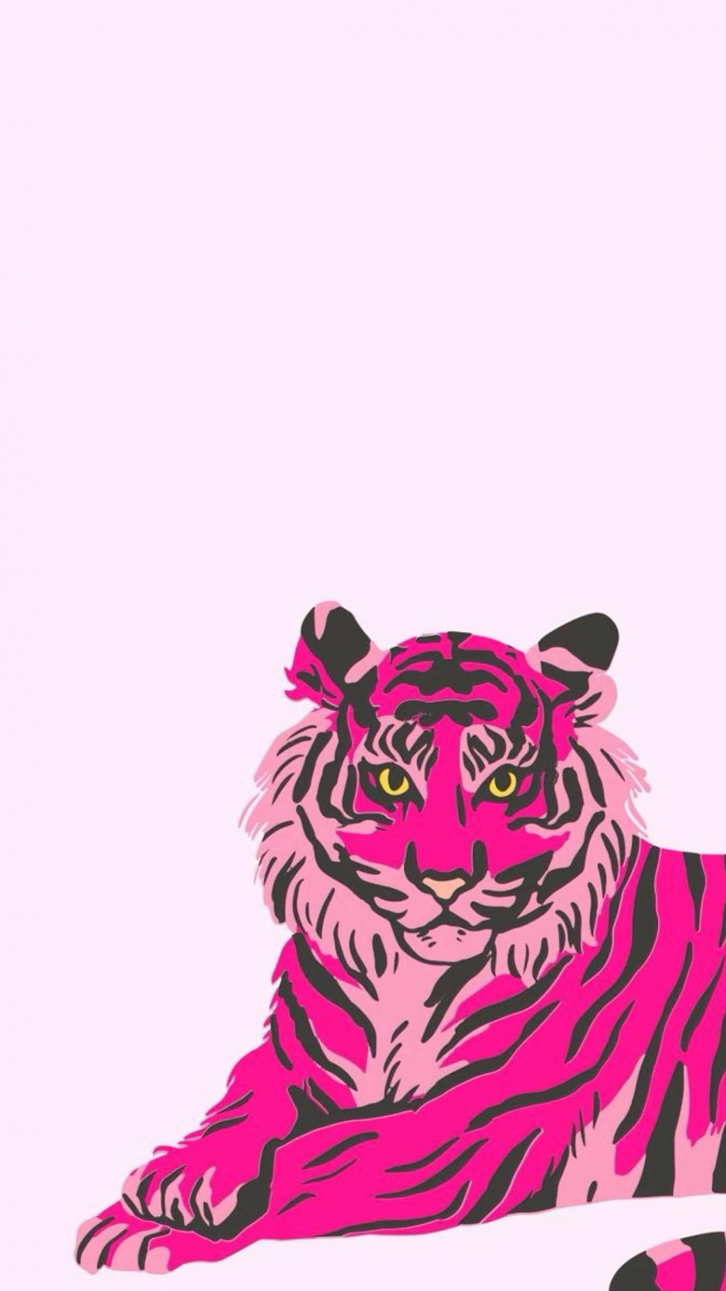 Pink Aesthetic, Wallpaper, Animal Print, Tiger Aesthetic in