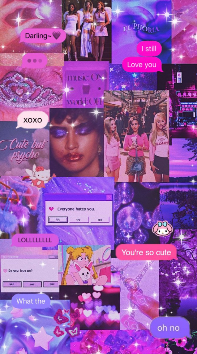 pink and purple yk aesthetic wallpaper 💖♐️🧋  Yk aesthetic