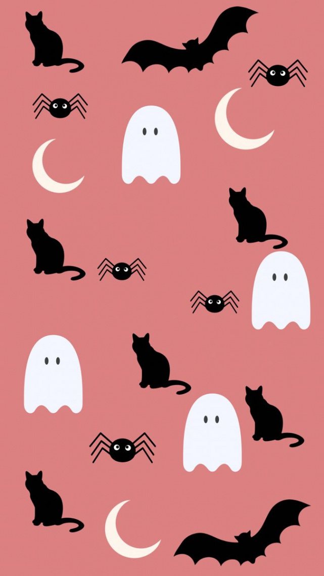 Pink Halloween Wallpaper  Halloween screen savers, Halloween