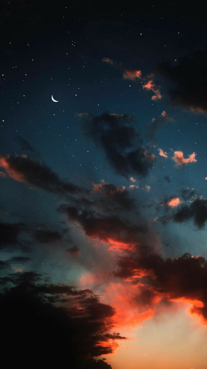 Pinterest  Night sky wallpaper, Sky aesthetic, Dark iphone