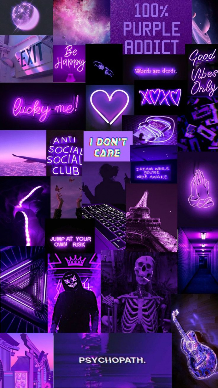 Purple aesthetic  Aesthetic iphone wallpaper, Wallpaper iphone