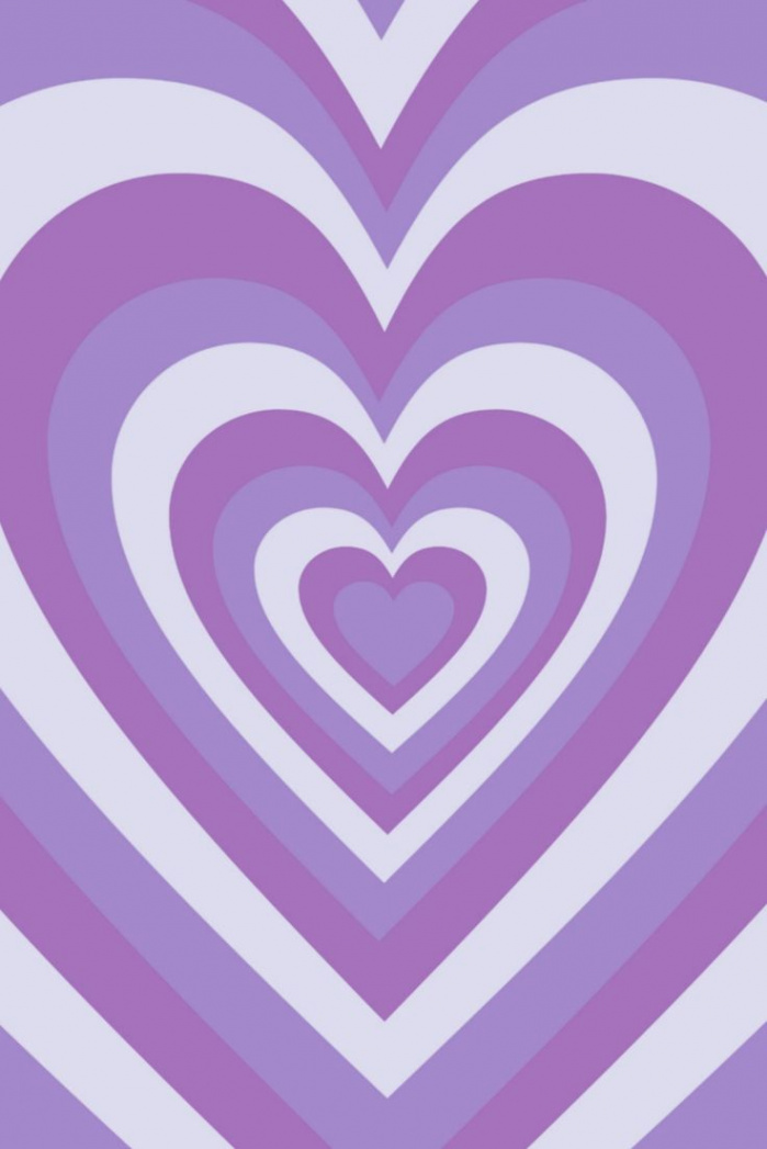 purple heart background  Papel de parede hippie, Corações roxos