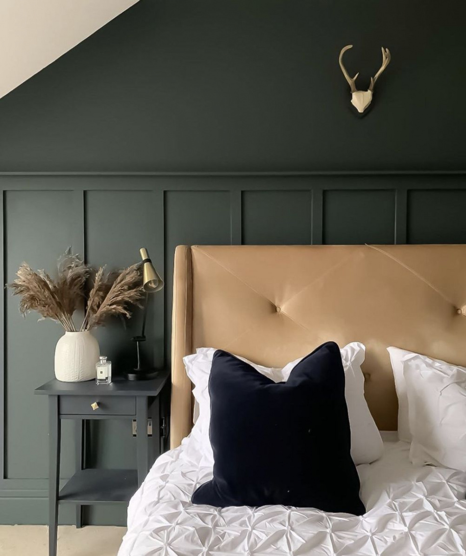 Rainy Afternoon  Benjamin Moore  Best bedroom paint colors