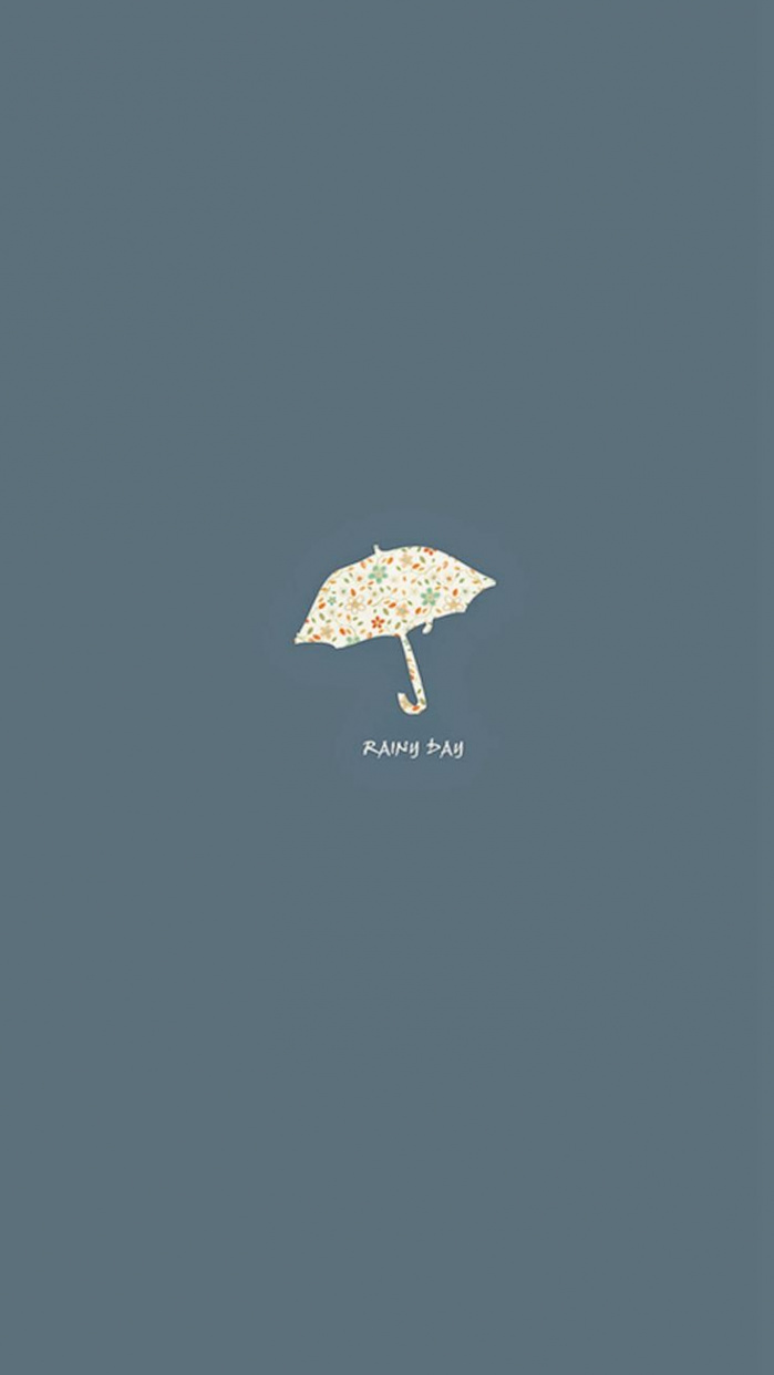 Rainy Day Simple Minimal iPhone  Wallpaper Download  iPhone