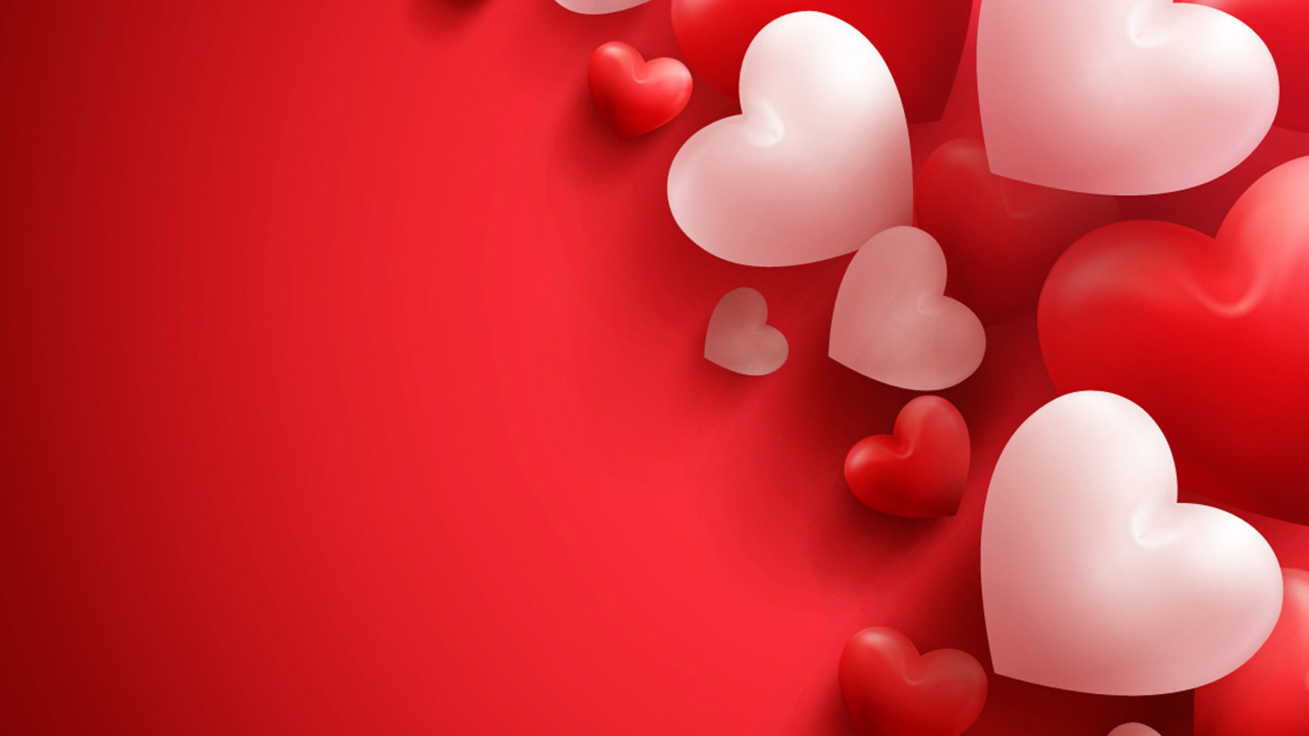 red and white heart wallpaper Valentine