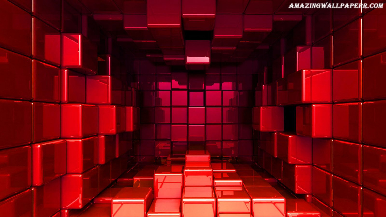 Red Block Wallpaper  Widescreen wallpaper, d wallpaper, Unusual