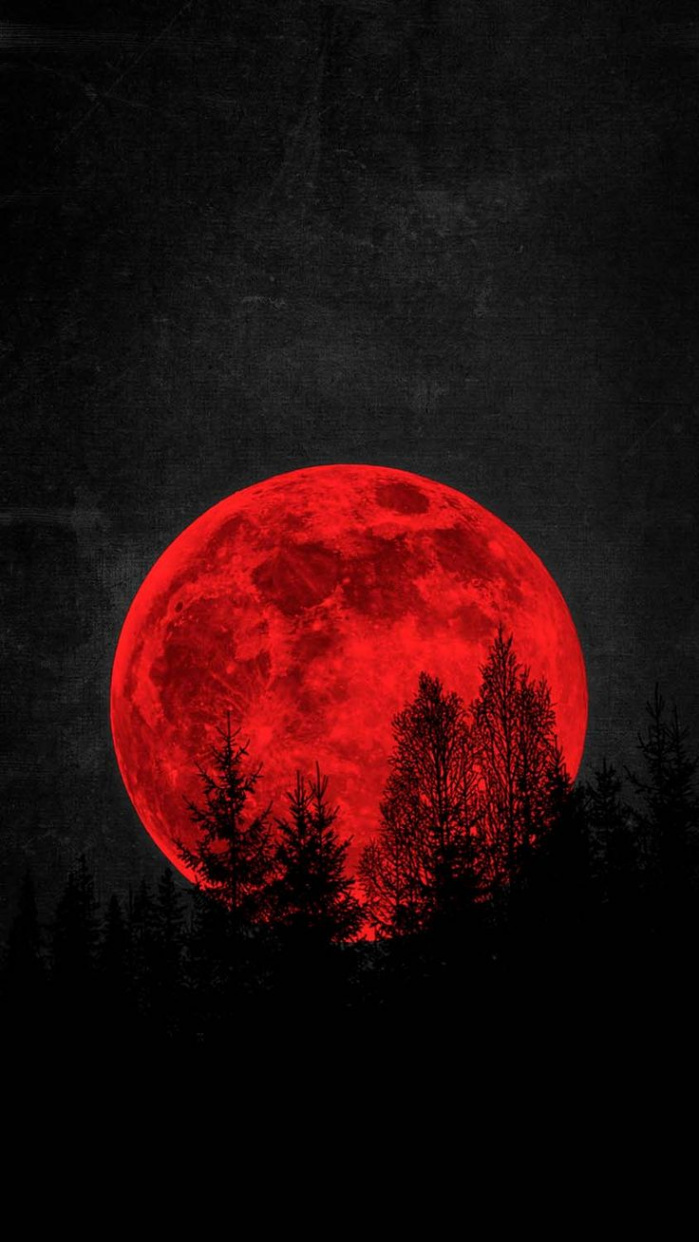 Red Moon iPhone Wallpaper HD - iPhone Wallpapers in   Red