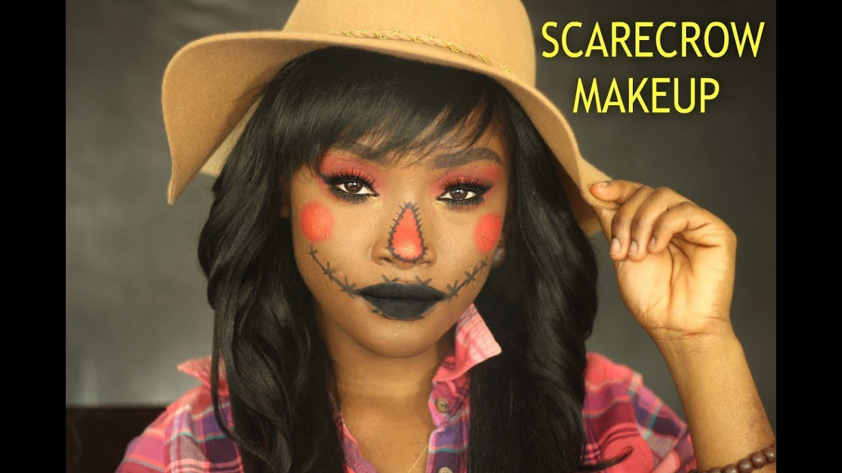 Scarecrow Makeup Tutorial Halloween   KEMIIXO