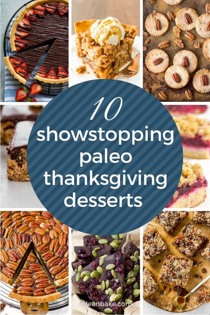 Showstopping Paleo Thanksgiving Dessert Recipes