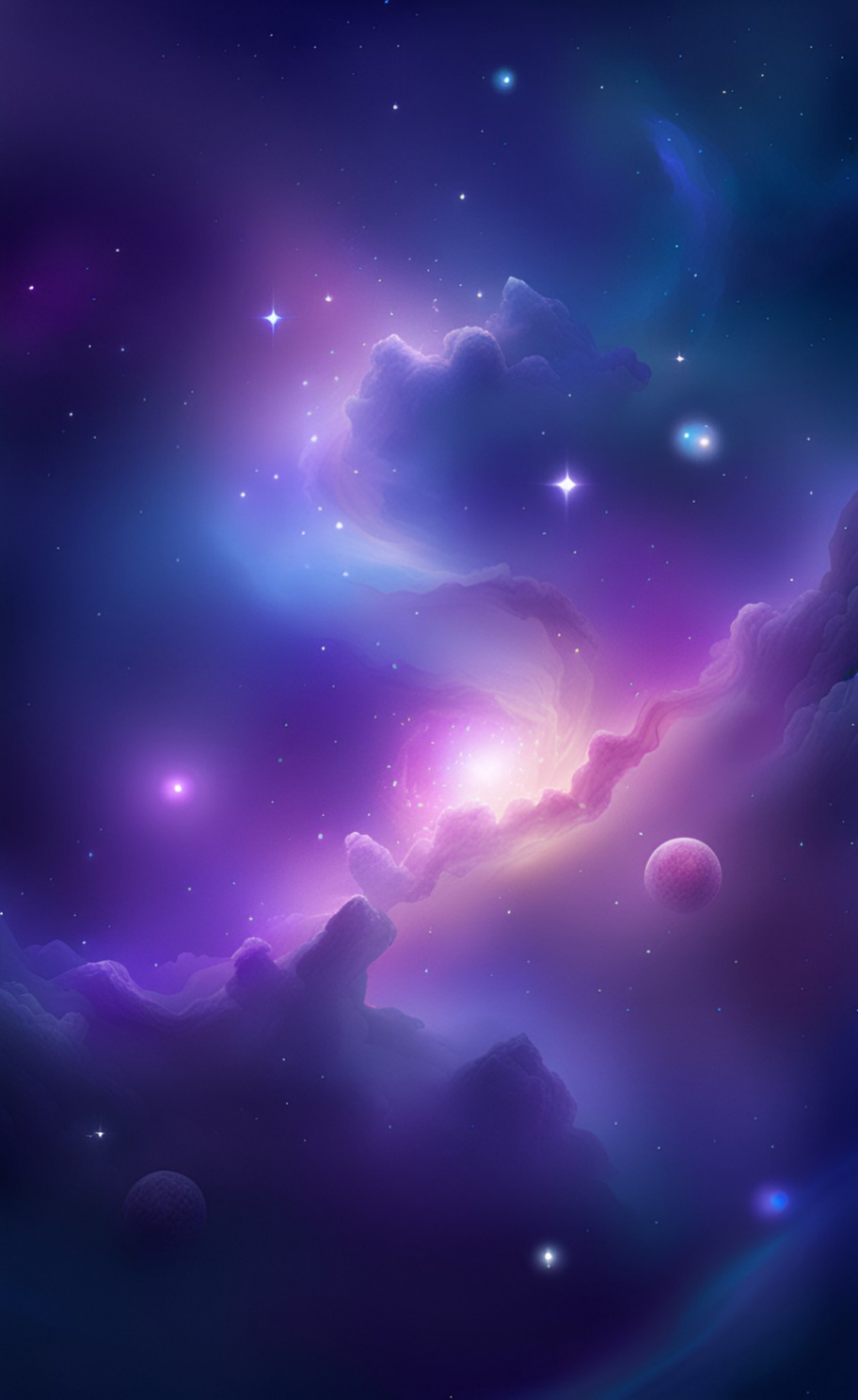 Soft Galaxy Wallpaper Phone by xRebelYellx on DeviantArt