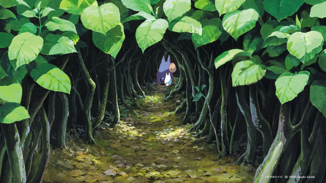 Studio Ghibli Zoom backgrounds meetings turn work into Miyazaki