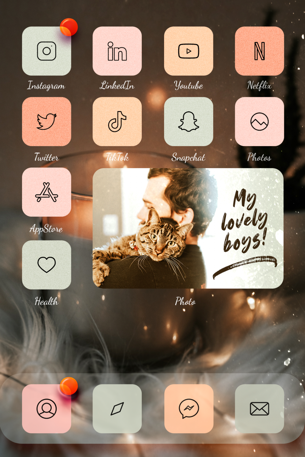 Stylish Icons & Widgets!  Iphone app layout, Iphone wallpaper app