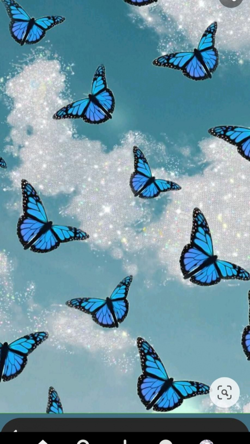 super color  Butterfly wallpaper iphone, Blue butterfly wallpaper