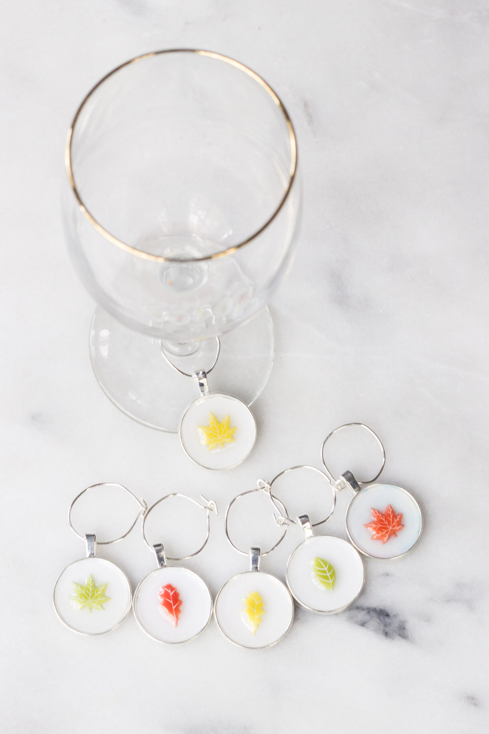 Thanksgiving Wine Charms - Erin Spain