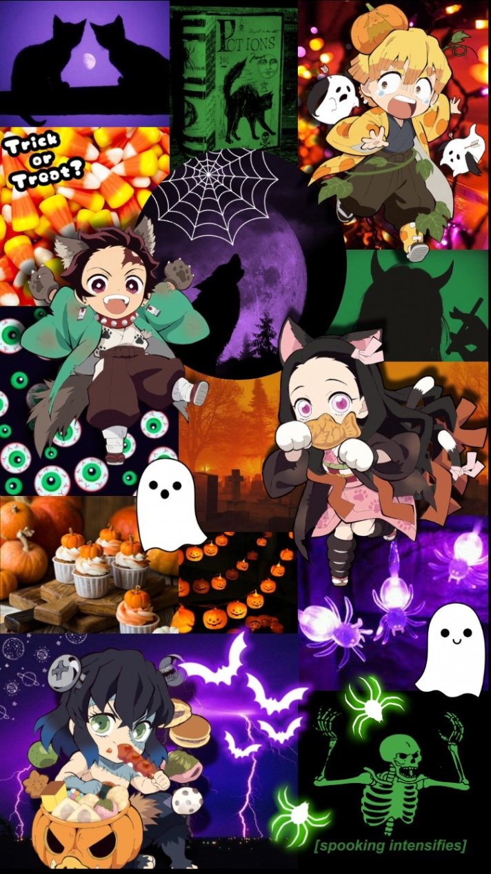 The Melon Patch — ~I made a Halloween KNY wallpaper! Its a little