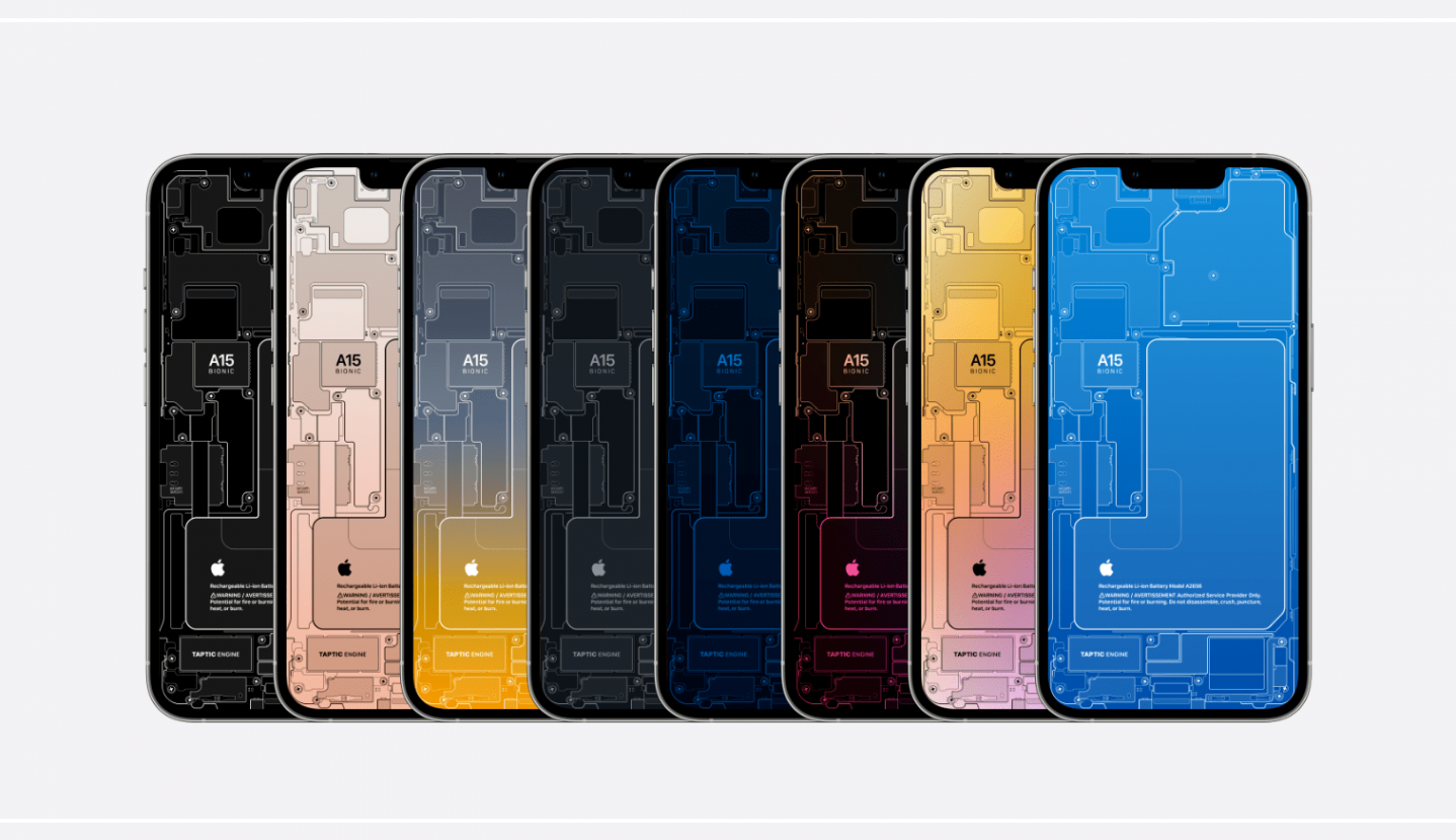 These stunning wallpapers show the inside of your iPhone with