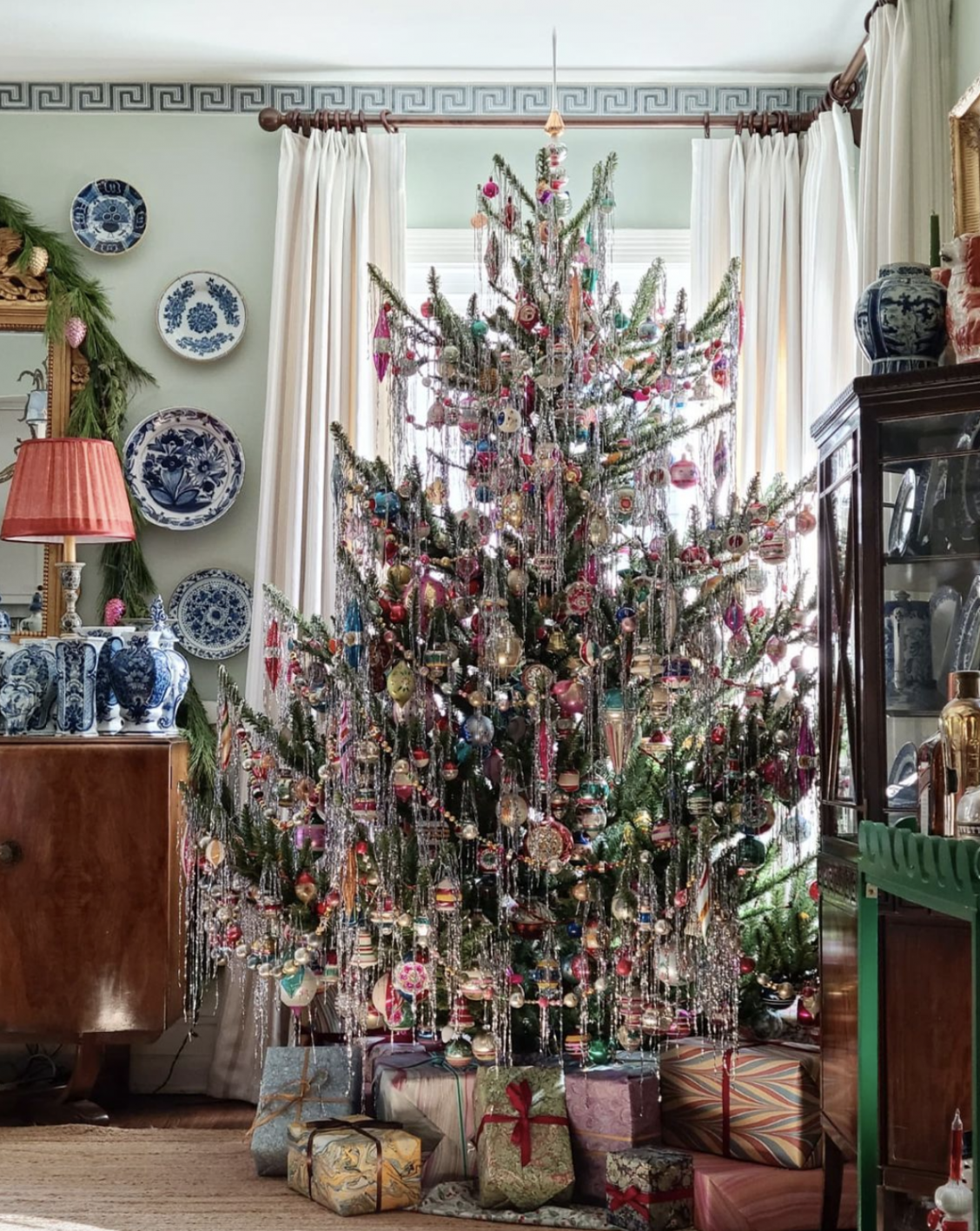 Tinsel Covered Trees are Back! - Kelly Elko