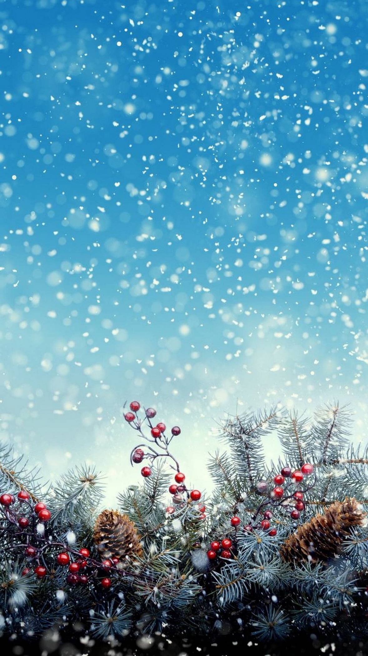 Try to Use  Christmas Wallpapers for iPhones