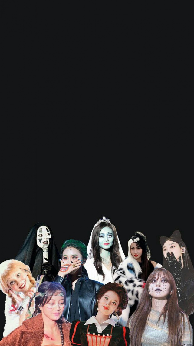 Twice Halloween Sana Momo Mina Tzuyu Jihyo Dahyun Nayeon Jungyeon