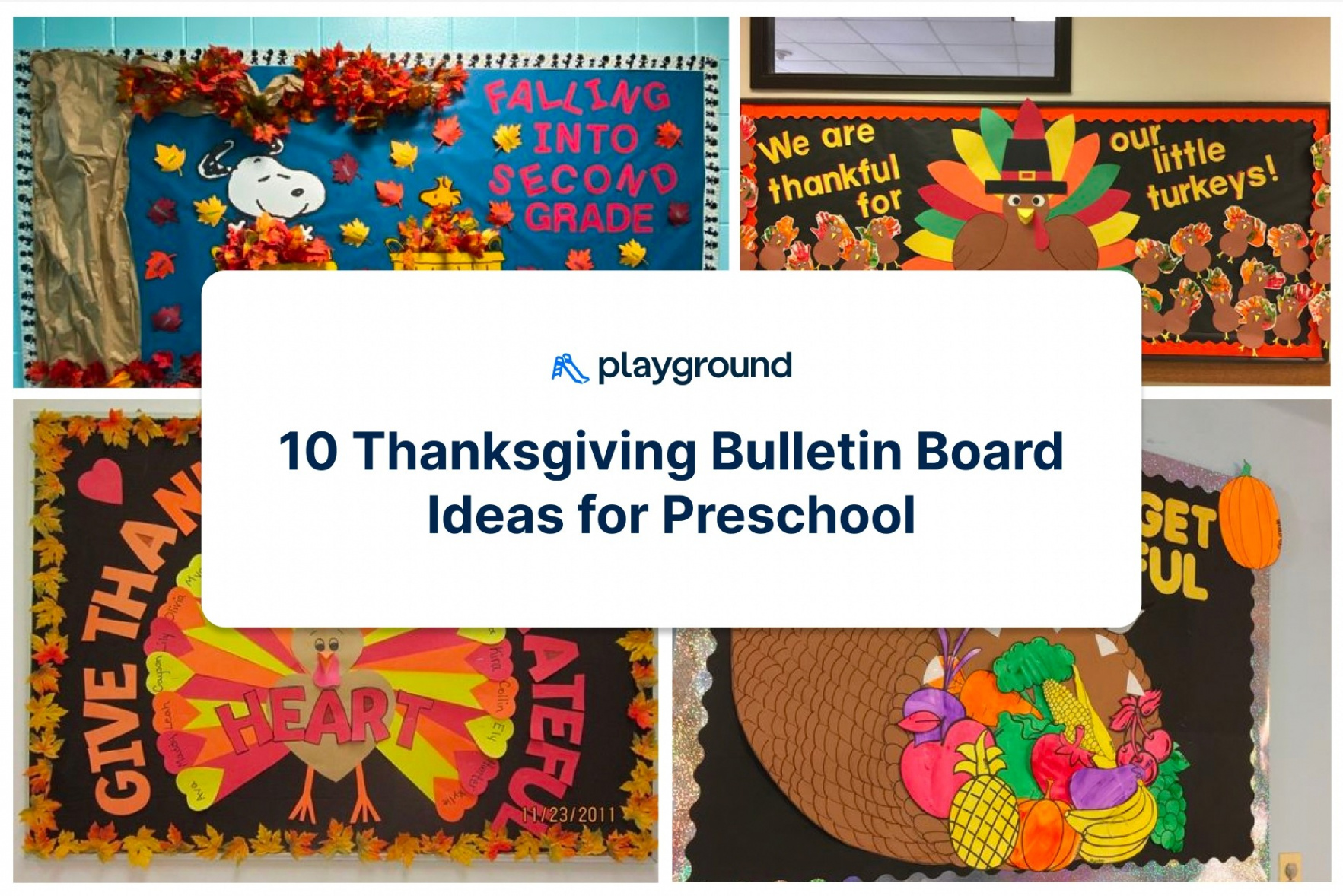 Update]  Thanksgiving Bulletin Board Ideas for Preschool