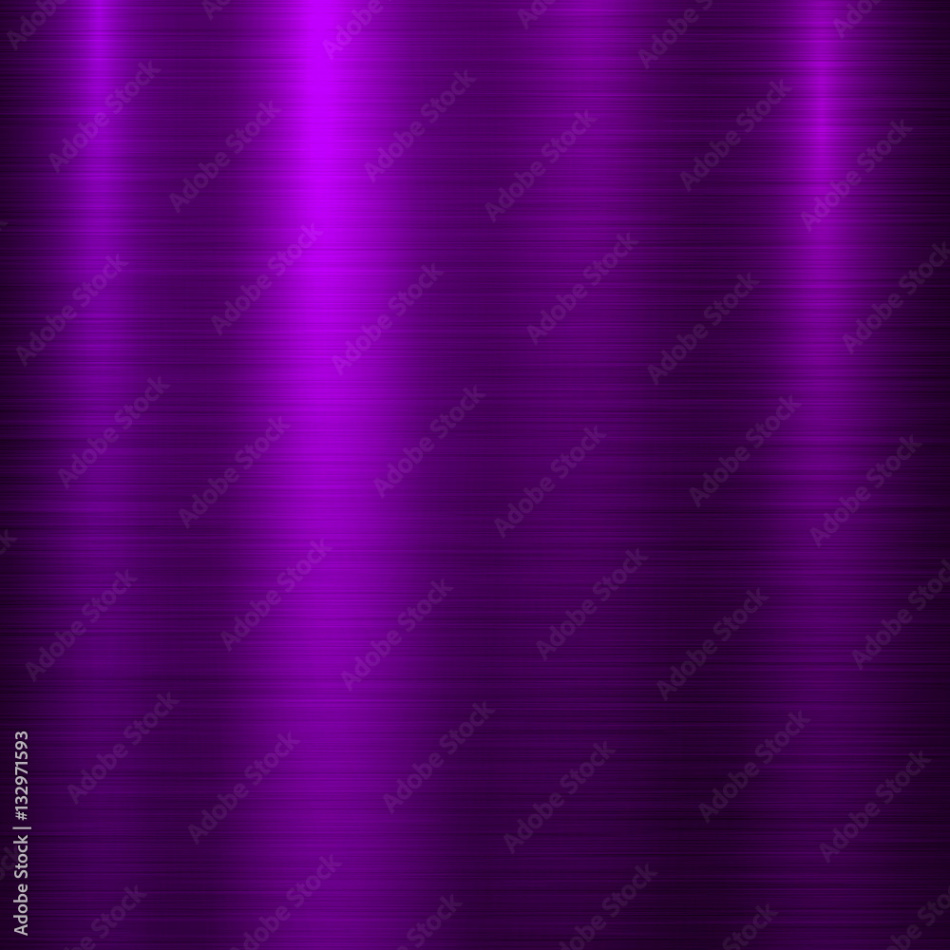 Violet metal abstract technology background with polished, brushed